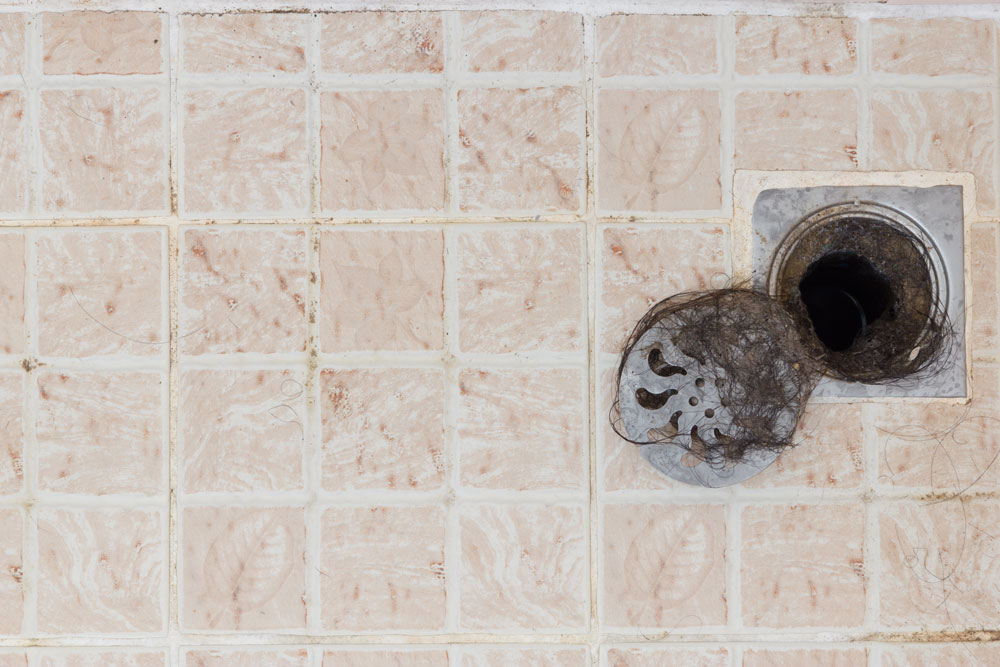 Clogged Shower Drain